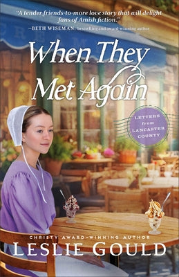 Paperback of "When They Met Again" by Bethany House Publishers showing the book cover with title and author details.