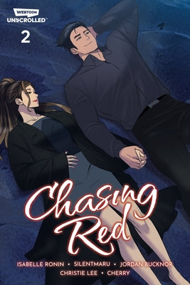 Paperback of Chasing Red, Vol. 2: A Webtoon Unscrolled graphic novel showing the book cover with vibrant red and black artwork.