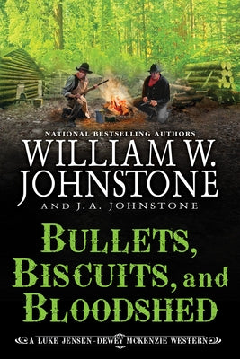 Paperback of "Bullets, Biscuits, and Bloodshed" by Pinnacle Books, showing the book cover with title and author details.