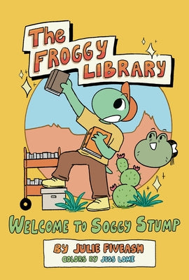 Paperback of The Froggy Library by Levine Querido featuring colorful frog illustrations on the cover.