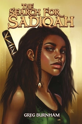 Paperback of "The Search for Sadiqah" by Rosarium Publishing, showing the book cover with title and author details.