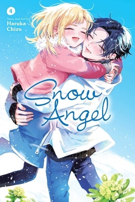 Paperback copy of Snow Angel Volume 4 manga by Viz Media, showing the cover with illustrated artwork.