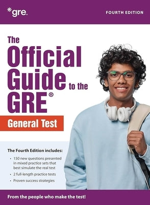 Paperback of The Official Guide to the GRE Test, Fourth Edition by McGraw-Hill Companies, showing the front cover with title and branding.