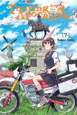 Paperback of Touring After the Apocalypse, Vol. 7 by Yen Press featuring cover art with post-apocalyptic scenery and characters.