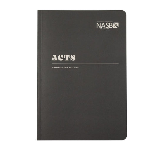 NASB Scripture Study Notebook: Acts: NASB by Steadfast Bibles