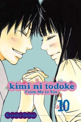 Paperback of Kimi Ni Todoke: From Me to You, Vol. 10 manga by Viz Media featuring characters on the cover.