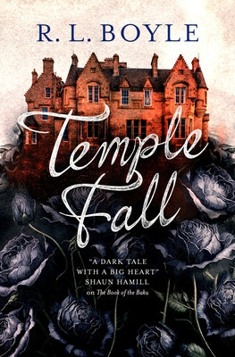 Paperback of Temple Fall by Titan Books UK featuring the book cover with dark and mysterious artwork.