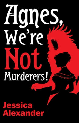 Cover of the paperback "We're Not Murderers!" by Agnes, published by Clash Books, featuring bold typography and book artwork.