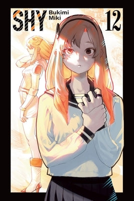 Paperback of Shy, Vol. 12 manga by Yen Press showing the front cover with colorful artwork and title text.