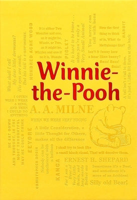 Paperback Winnie-The-Pooh book by Canterbury Classics with illustrated cover featuring Pooh Bear and honey pots.