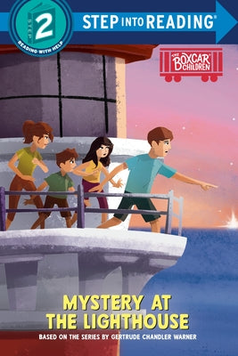 Paperback of Mystery at the Lighthouse from the Boxcar Children Early Reader series by Random House Books for Young Readers.