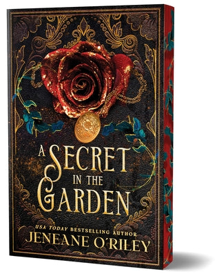Paperback of A Secret in the Garden Deluxe Edition by Bloom Books, showing the book cover with floral artwork.