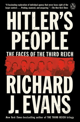 Paperback book titled "Hitler's People: The Faces of the Third Reich" by Penguin Books, featuring historical images on the cover.