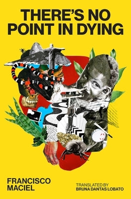 Paperback of "There's No Point in Dying" by New Vessel Press, featuring a cover with a dark, textured design.