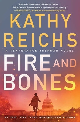Paperback of Fire and Bones by Scribner Book Company featuring a dark, intense cover design with flames and skeletal imagery.