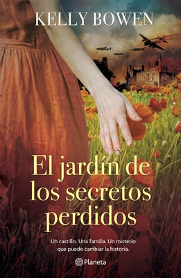 Paperback of "El Jardín de Los Secretos Perdidos" historical novel by Planeta Publishing, featuring a cover with garden imagery.