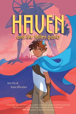 Paperback of Haven and the Fallen Giants by Viking Books for Young Readers, featuring the book cover with title and artwork.