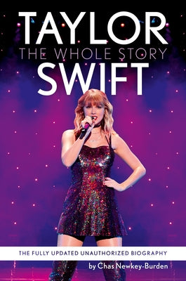 Paperback book titled "Taylor Swift: The Whole Story" by HarperCollins, featuring a close-up of the cover with Taylor Swift's image.