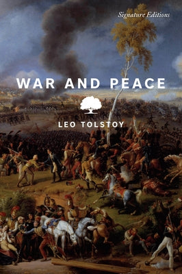 Paperback edition of War and Peace by Union Square & Co., showing the front cover with classic artwork and title text.
