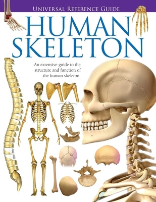 Paperback Universal Reference Guide featuring detailed illustrations of the human skeleton by Nextstage Publishing.