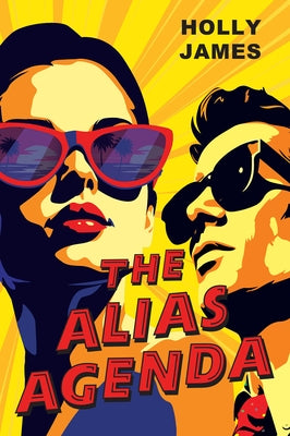 Paperback copy of The Alias Agenda novel by Kensington Publishing Corporation with a cover featuring bold typography and vibrant colors.