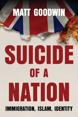 Paperback book titled "Suicide of a Nation: Immigration, Islam, Identity" by Northstar, featuring cover art related to national identity.