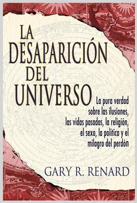 Paperback of "La desaparición del universo" by Hay House, featuring the book cover with title and author details.