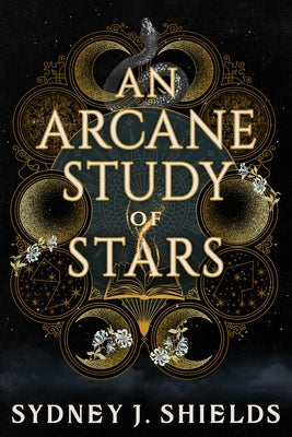 Paperback copy of "An Arcane Study of Stars" by Redhook, featuring a celestial-themed cover illustration.