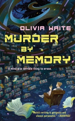 Paperback of "Murder by Memory" by Tordotcom, featuring the book cover with dark and mysterious artwork.