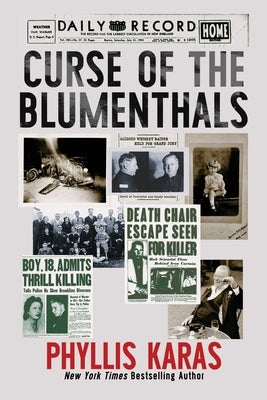 Paperback of Curse of the Blumenthals by Post Hill Press, featuring cover art with dark, mysterious imagery.