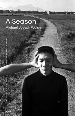 Paperback of "A Season: Poems" by University of Georgia Press, featuring a poetic book cover with artwork and title text.