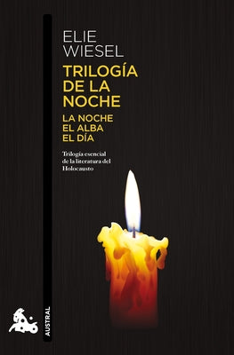 Paperback of The Night Trilogy by Planeta Publishing, showing the front cover with title and author's name.