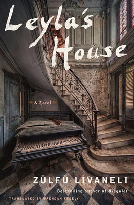 Paperback of Leyla's House by Other Press NY showing the front cover with title and design elements.