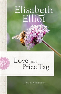 Paperback book titled "Love Has a Price Tag" by Fleming H. Revell Company, showing the cover with title and author.