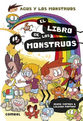 Paperback of The Book of Monsters Volume 27 by Combel Ediciones, showing colorful monster illustrations on the cover.