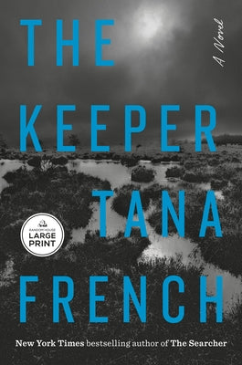 Paperback of "The Keeper" by Random House Large Print Publishing showing the book cover with title and author text.