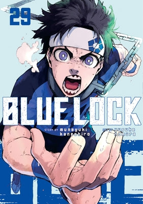 Blue Lock 29 paperback manga by Kodansha Comics showing the cover with dynamic artwork and character illustrations.