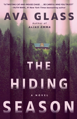 Paperback of The Hiding Season by Bantam, showing the book cover with dark and moody artwork and title text.