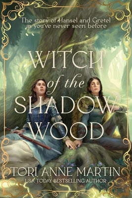 Paperback of Witch of the Shadow Wood by Alcove Press, featuring dark, mystical cover art with shadows and woodland imagery.
