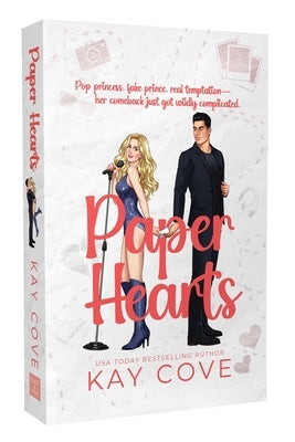 Paperback Paper Hearts by Page & Vine featuring a cover with pink paper hearts on a white background.