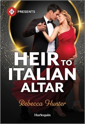 Mass Market Paperbound copy of "Heir to Italian Altar" by Harlequin Presents, showing the book cover with elegant design elements.