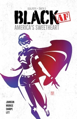 Black AF: America's Sweetheart paperback by Black Mask Comics featuring bold cover art with a character illustration.