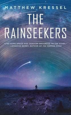 Paperback of The Rainseekers by Tordotcom featuring a dark, atmospheric cover with mysterious rain-themed artwork.