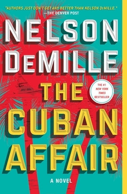 Paperback of The Cuban Affair by Simon & Schuster featuring a cover with tropical and adventure-themed artwork.