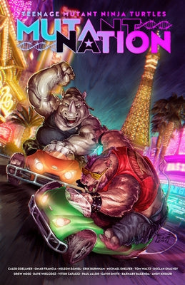Paperback of Teenage Mutant Ninja Turtles: Mutant Nation, Vol. 2 by IDW Publishing featuring colorful comic book cover art.