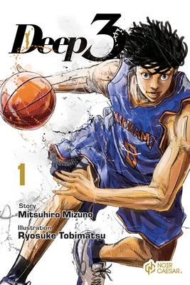 Deep 3, Volume 1 paperback by Noir Caesar, featuring a cover with abstract artwork and bold typography.