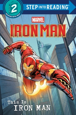 Paperback of "This Is Iron Man" by Marvel, featuring Iron Man in a colorful comic book cover illustration.
