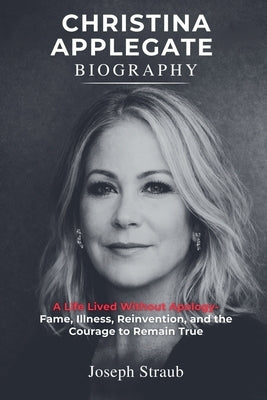 Paperback biography of Christina Applegate by J.S Publishing, featuring the book cover with her photo and title text.