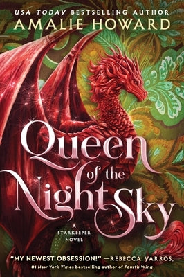 Paperback Queen of the Night Sky book by Avon Books featuring a starry night sky cover illustration.