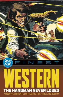 Paperback DC Comics book titled "DC Finest: The Hangman Never Loses" featuring cover art with the Hangman character.